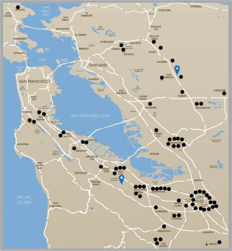 Map of Locally Owned Properties